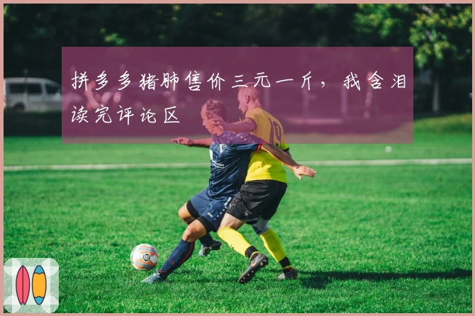 拼多多猪肺售价三元一斤，我含泪读完评论区